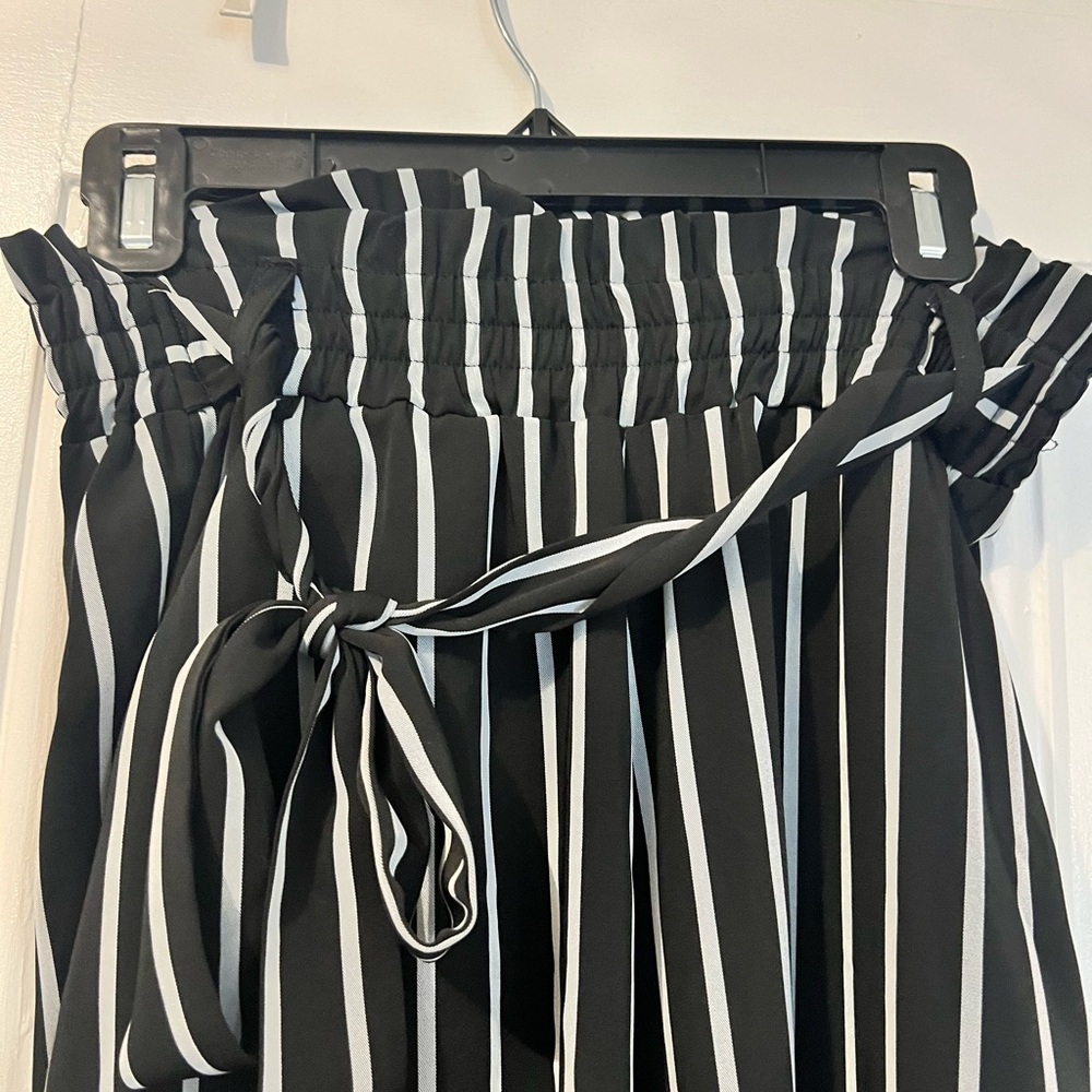 Striped flowy pants - Picture 3 of 3